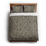 Paxton Black Taupe in Full/Queen (88" x 88") Size