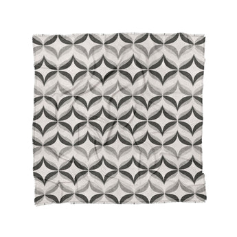 Jasper Greyscale in Full/Queen (88" x 88") Size