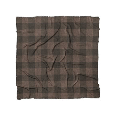 Buffalo Plaid Hickory Brown in Full/Queen (88" x 88") Size