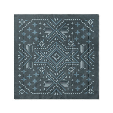 Durand Navy Blue in Full/Queen (88" x 88") Size