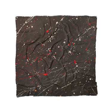 Edgar Red & Vintage Black in Full/Queen (88" x 88") Size