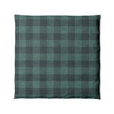 Buffalo Plaid Deep Teal in Full/Queen (88" x 88") Size