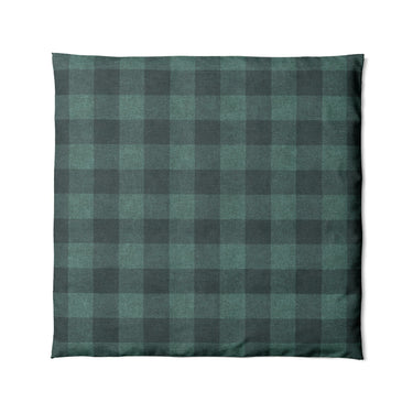 Buffalo Plaid Deep Teal in Full/Queen (88" x 88") Size