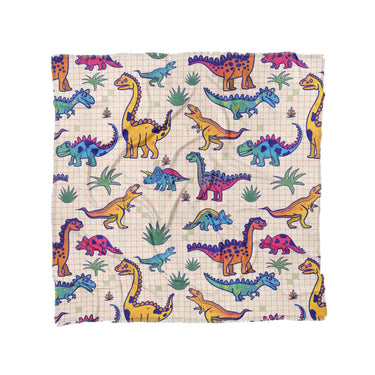 Doodle Dinos in Full/Queen (88" x 88") Size