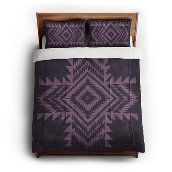 Reyno Lilac & Eggplant in Full/Queen (88" x 88") Size