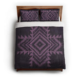 Reyno Lilac & Eggplant in Full/Queen (88" x 88") Size