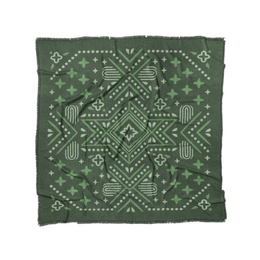 Durand Forest Green in Full/Queen (88" x 88") Size
