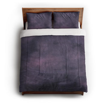 Andromeda Watercolor Purple & Blue Comforter