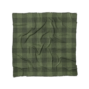 Buffalo Plaid Dark Olive in Full/Queen (88" x 88") Size
