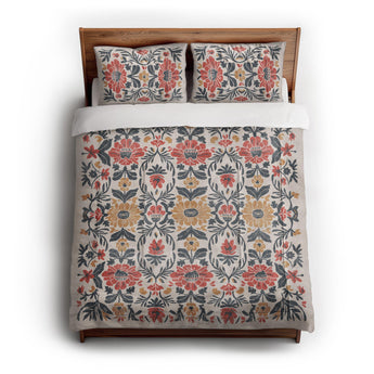 Corriana Navy & Red in Full/Queen (88" x 88") Size