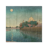 Taj Mahal Twilight by Charles Bartlett in Full/Queen (88" x 88") Size