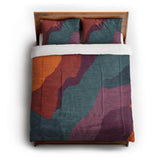 Soraya Multicolor Midtone in Full/Queen (88" x 88") Size