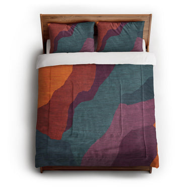 Soraya Multicolor Midtone in Full/Queen (88" x 88") Size