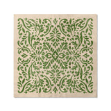 Floranna Ivory & Green in Full/Queen (88" x 88") Size