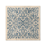 Floranna Ivory & Blue in Full/Queen (88" x 88") Size