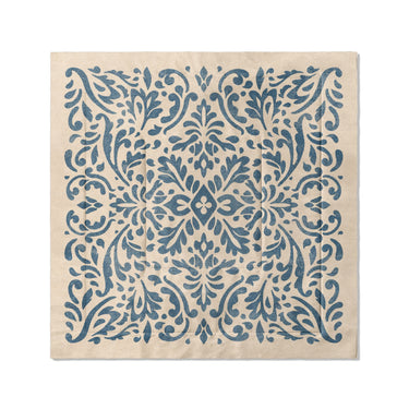 Floranna Ivory & Blue in Full/Queen (88" x 88") Size