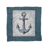 Coastal Anchor in Full/Queen (88" x 88") Size
