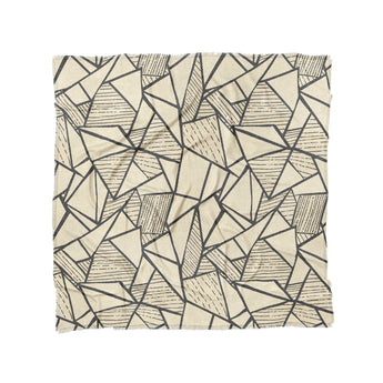 Harlan Ivory & Black in Full/Queen (88" x 88") Size