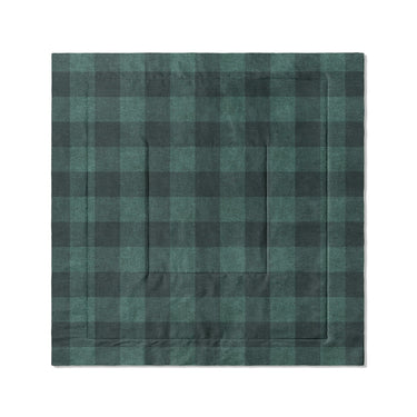 Buffalo Plaid Deep Teal in Full/Queen (88" x 88") Size