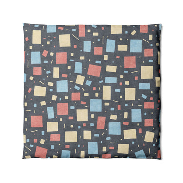 Geometric Confetti Twilight in Full/Queen (88" x 88") Size