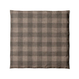 Buffalo Plaid Dark Cedar Brown in Full/Queen (88" x 88") Size