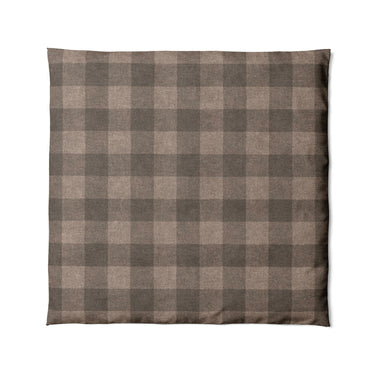 Buffalo Plaid Dark Cedar Brown in Full/Queen (88" x 88") Size