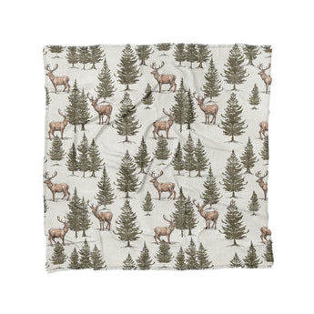 Forest Deer in Full/Queen (88" x 88") Size