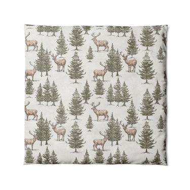 Forest Deer in Full/Queen (88" x 88") Size