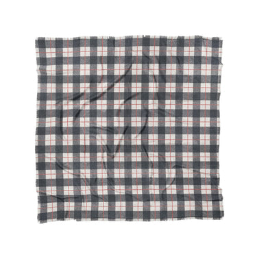 Wallace Plaid Navy & Red in Full/Queen (88" x 88") Size