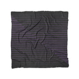 Euclid Black & Purple in Full/Queen (88" x 88") Size