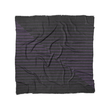 Euclid Black & Purple in Full/Queen (88" x 88") Size