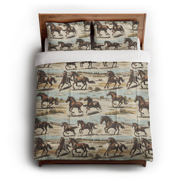Wild Horses in Full/Queen (88" x 88") Size