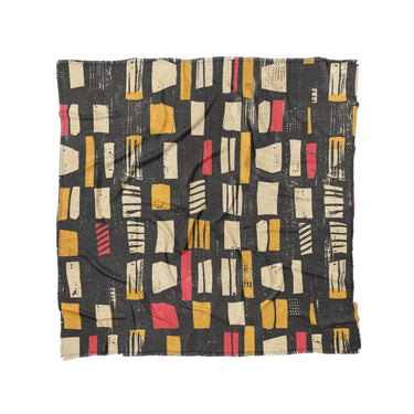 Milo Black Red & Yellow in Full/Queen (88" x 88") Size