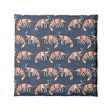 Tribal Prawns in Full/Queen (88" x 88") Size