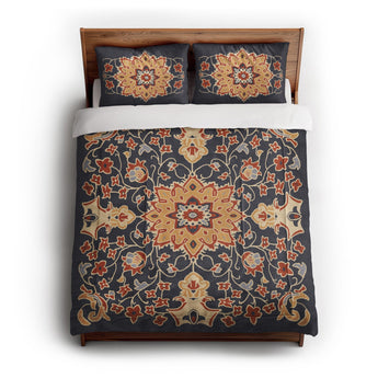 Baldwin Navy & Red in Full/Queen (88" x 88") Size