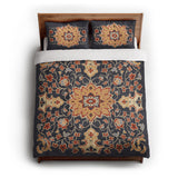 Baldwin Navy & Red in Full/Queen (88" x 88") Size