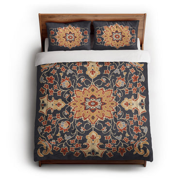 Baldwin Navy & Red in Full/Queen (88" x 88") Size