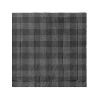 Buffalo Plaid Charcoal Black in Full/Queen (88" x 88") Size