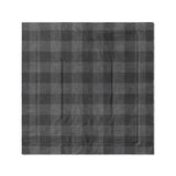 Buffalo Plaid Charcoal Black in Full/Queen (88" x 88") Size