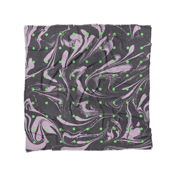 Acid Burn Purple & Green in Full/Queen (88" x 88") Size