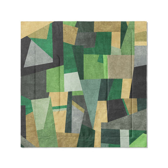 Baxter Green & Yellow in Full/Queen (88" x 88") Size