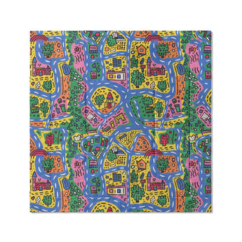 Kids Road Map in Full/Queen (88" x 88") Size