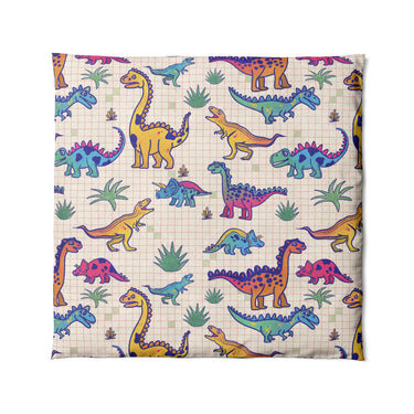 Doodle Dinos in Full/Queen (88" x 88") Size