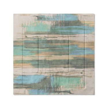 Jörgan Teal & Taupe in Full/Queen (88" x 88") Size