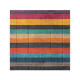 Brush Stripes Multicolor in Full/Queen (88" x 88") Size
