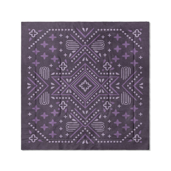 Durand Royal Purple in Full/Queen (88" x 88") Size