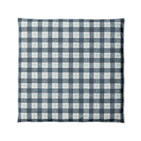 Wallace Plaid Blue & Teal in Full/Queen (88" x 88") Size