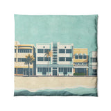 Art Deco Beach in Full/Queen (88" x 88") Size