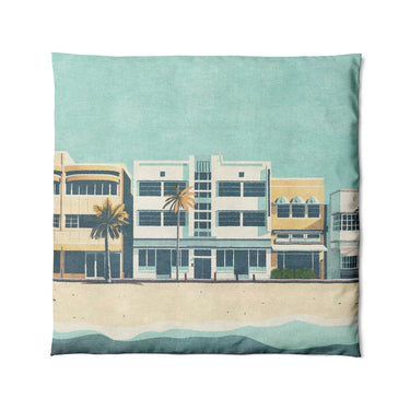 Art Deco Beach in Full/Queen (88" x 88") Size