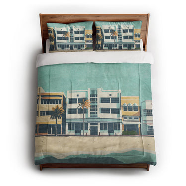 Art Deco Beach in Full/Queen (88" x 88") Size